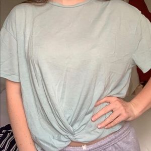 aerie tshirt with knot